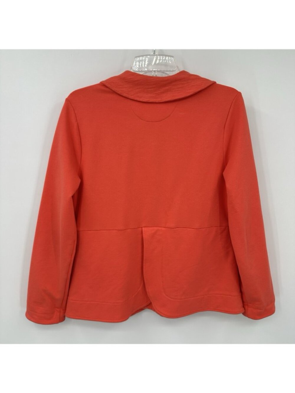 NEON BUDDHA jacket blazer orange PM petite lagenlook art teacher artsy organic - Picture 6 of 8